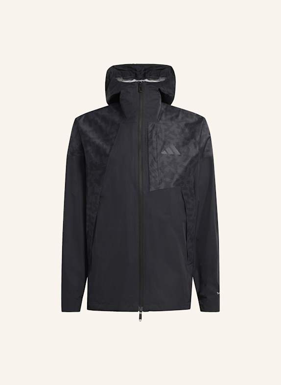 adidas TERREX TERREX XPERIOR 2.5 LAYER HYBRID PRIMEKNIT CLIMAPROOF JACKE SCHWARZ