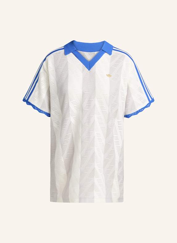 adidas Originals KURZÄRMELIGES POLOSHIRT WEISS/ GRAU