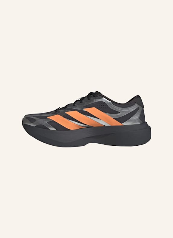 adidas ADIZERO EVO SL EXO SCHUH GRAU/ ORANGE/ SILBER