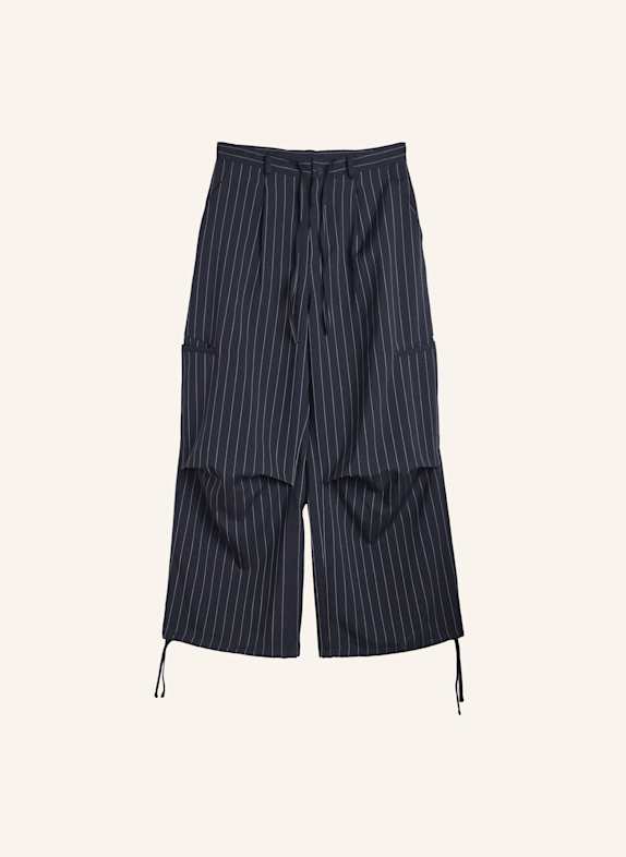 Y-3 Y-3 PINSTRIPE UT STRAIGHT LEG HOSE SCHWARZ