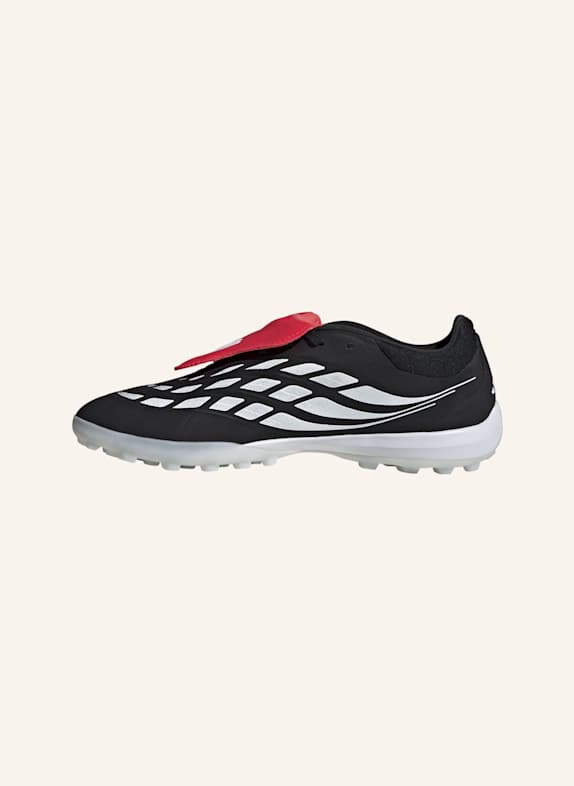 adidas PREDATOR PRO FUSSBALLSCHUH, ROLLRASEN, UMSCHLAGBARE ZUNGE SCHWARZ