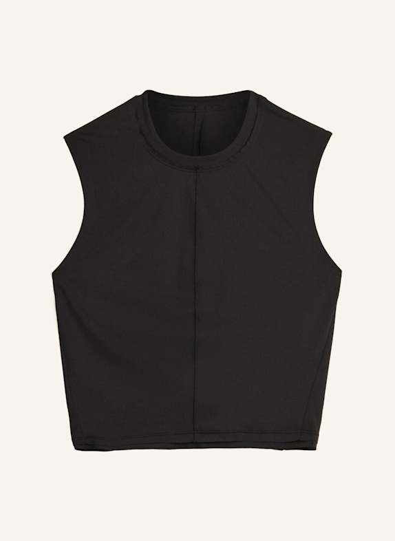 Y-3 Y-3 RUNNING TANKTOP, KÜRZER GESCHNITTEN SCHWARZ