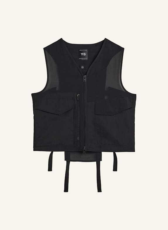 Y-3 Y-3 TACTICAL UTILITY-WESTE SCHWARZ