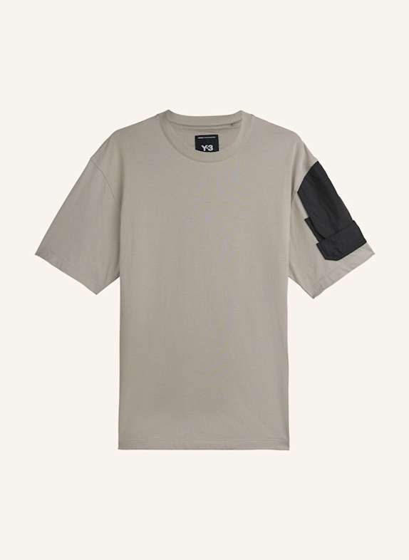 Y-3 Y-3 UTILITY T-SHIRT BRAUN