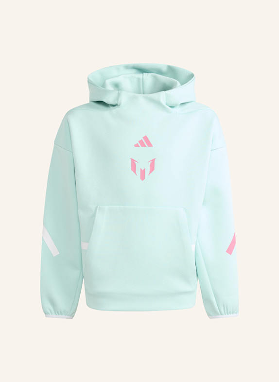 adidas MESSI ZNE HOODIE KIDS SWEATSHIRT GRÜN