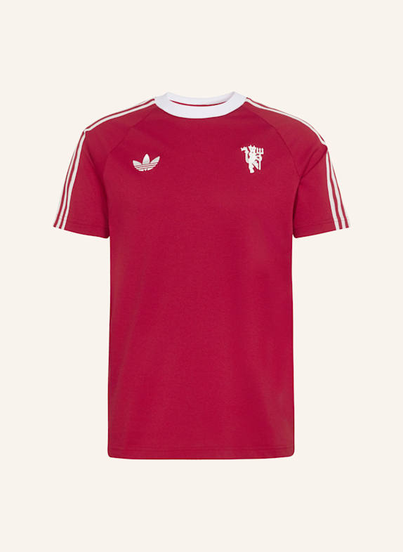 adidas MANCHESTER UNITED ORIGINALS T-SHIRT ROT