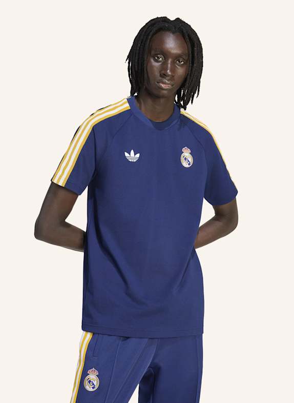 adidas REAL MADRID ORIGINALS T-SHIRT BLAU