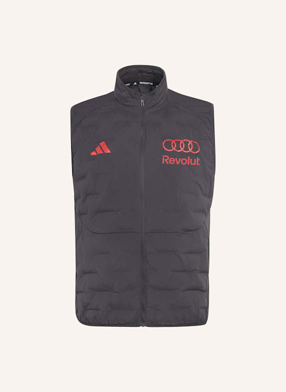 adidas AUDI REVOLUT F1 TEAM MECHANICS GEFÜTTERTE WESTE SCHWARZ/ ROT