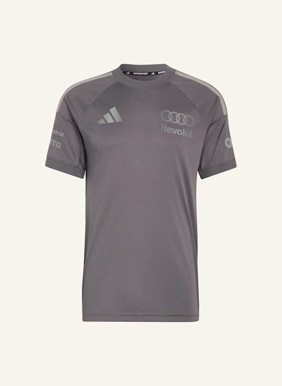 adidas AUDI REVOLUT F1 TEAM DRIVER REPLICA T-SHIRT GRAU