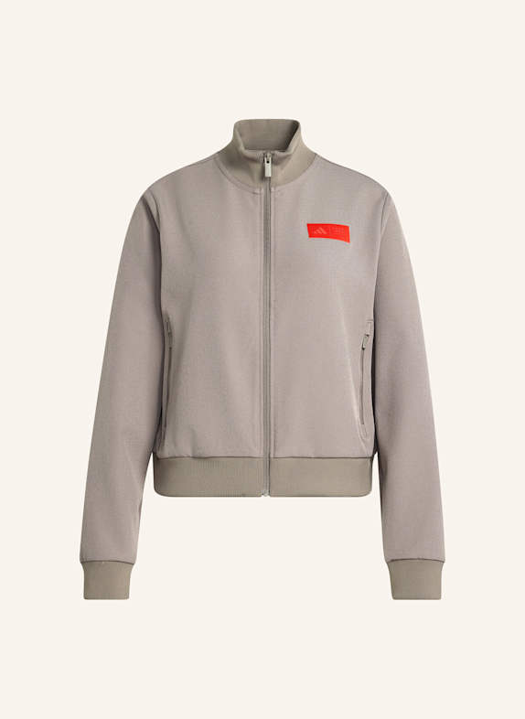 adidas AUDI REVOLUT F1 TEAM ELEVATED TRAININGSJACKE BRAUN/ ROT