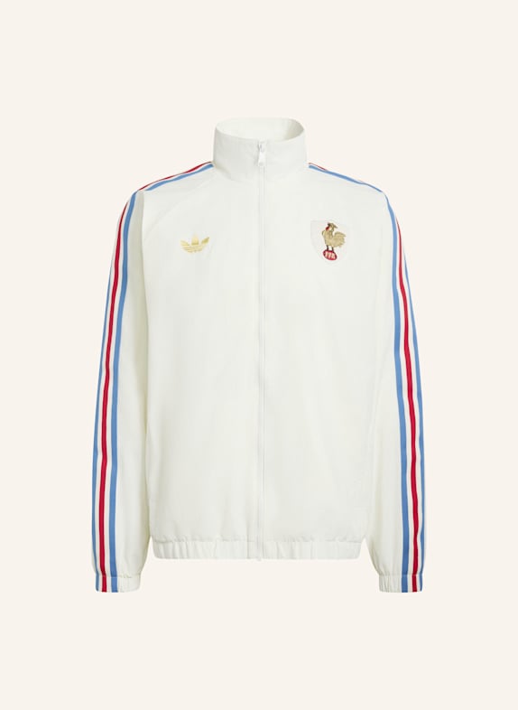 adidas FRANKREICH RUGBY 120 YEARS CRUNCH ANTHEM JACKE WEISS