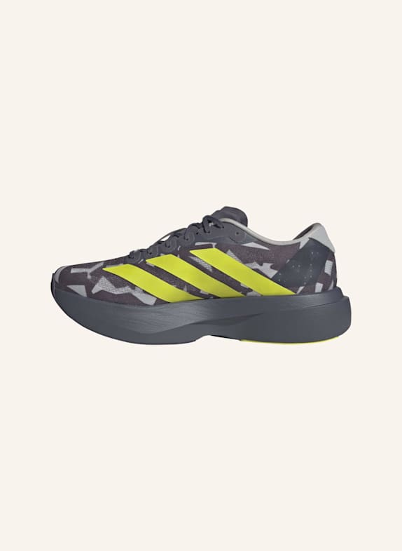 adidas ADIZERO EVO SL AMG SCHUH GRAU/ GELB