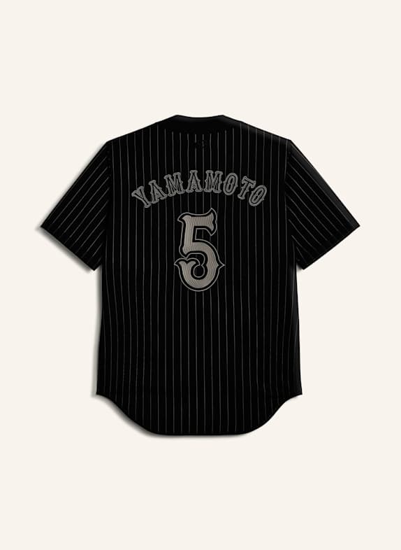 Y-3 Y-3 ELITE 5 BASEBALL SHIRT SCHWARZ