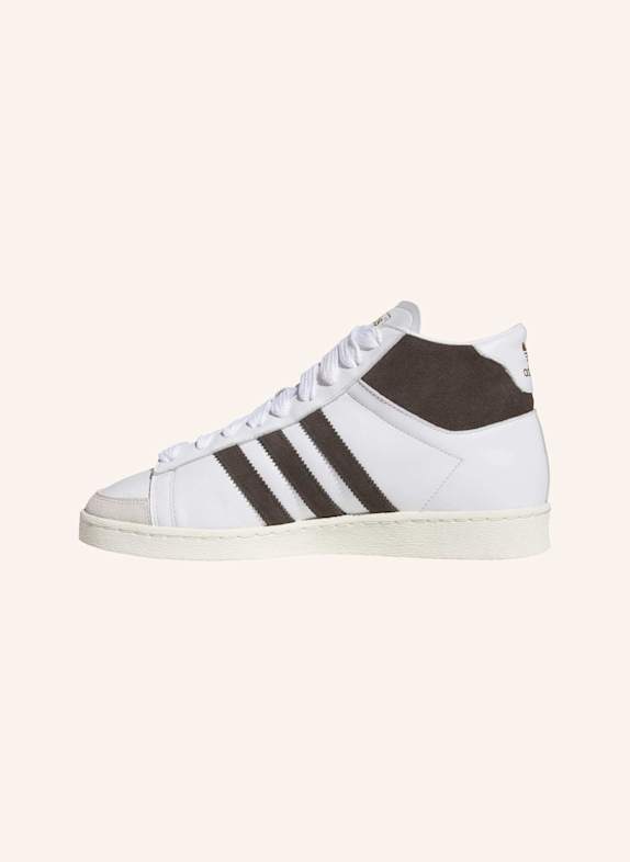 adidas Originals JABBAR HI SCHUH WEISS/ BRAUN