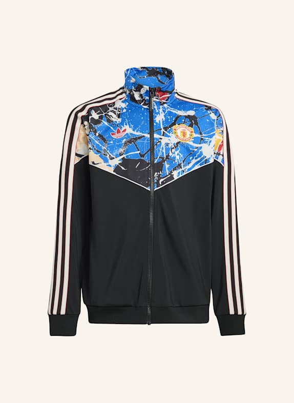 adidas MANCHESTER UNITED STONE ROSES KIDS TRAININGSJACKE SCHWARZ