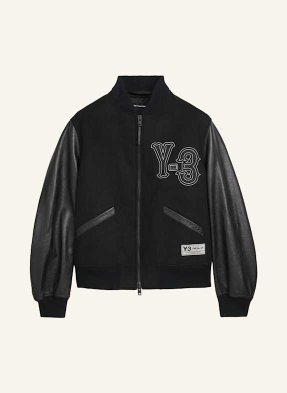 Y-3 Y-3 COLLEGE JACKE SCHWARZ