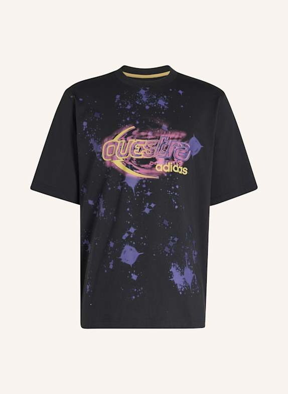 adidas Originals ADILENIUM SEASON 5 QUESTRA GRAFIK T-SHIRT SCHWARZ
