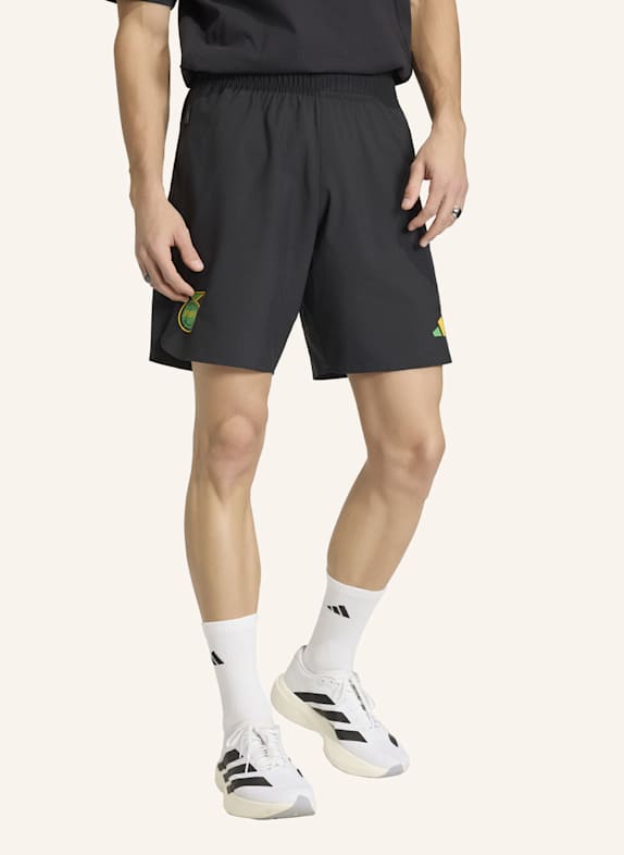 adidas JAMAIKA X BOB MARLEY TIRO TRAVEL SHORTS SCHWARZ