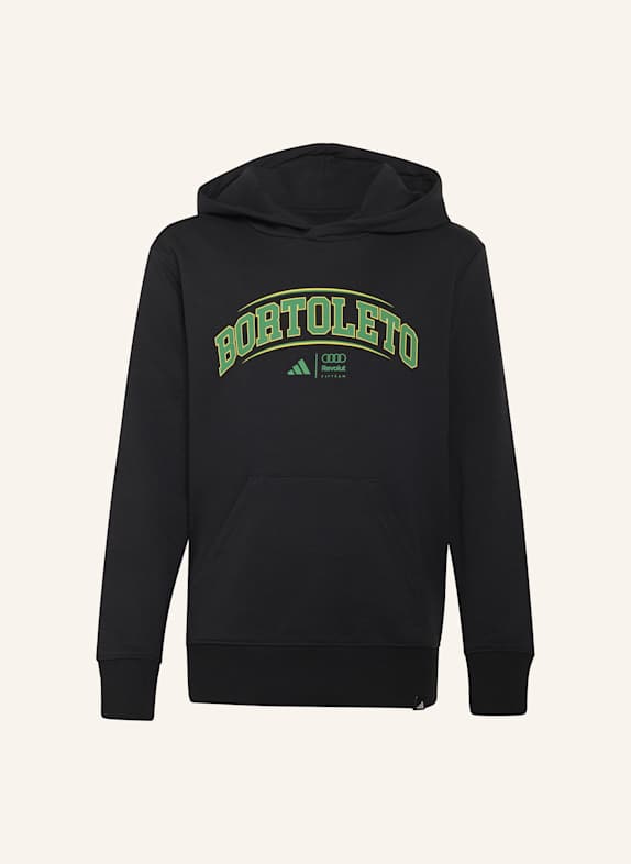adidas AUDI REVOLUT F1 TEAM GABRIEL BORTOLETO GRAPHIC III HOODIE SCHWARZ