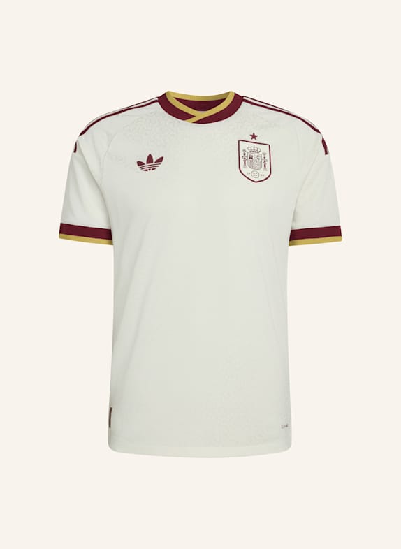 adidas SPANIEN 26 AUTHENTIC AUSWÄRTSTRIKOT WEISS