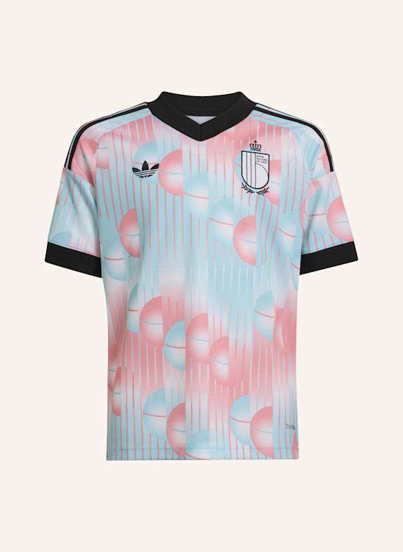 adidas BELGIEN 26 KIDS AUSWÄRTSTRIKOT BLAU/ SCHWARZ