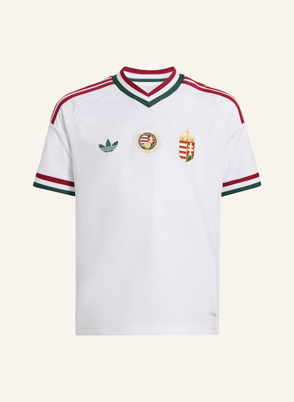 adidas UNGARN 26 KIDS AUSWÄRTSTRIKOT WEISS
