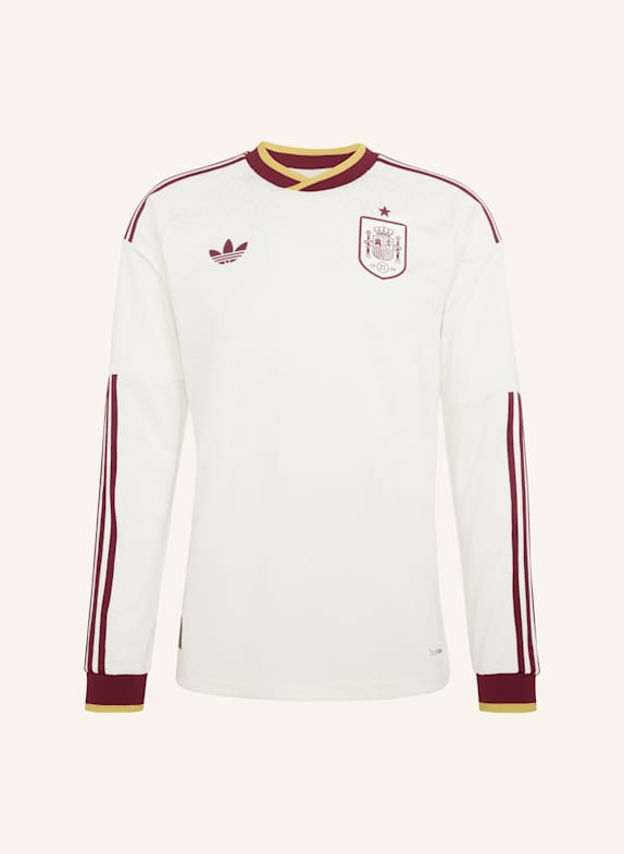 adidas SPANIEN 26 AUTHENTIC AUSWÄRTSTRIKOT, LANGÄRMLIG WEISS
