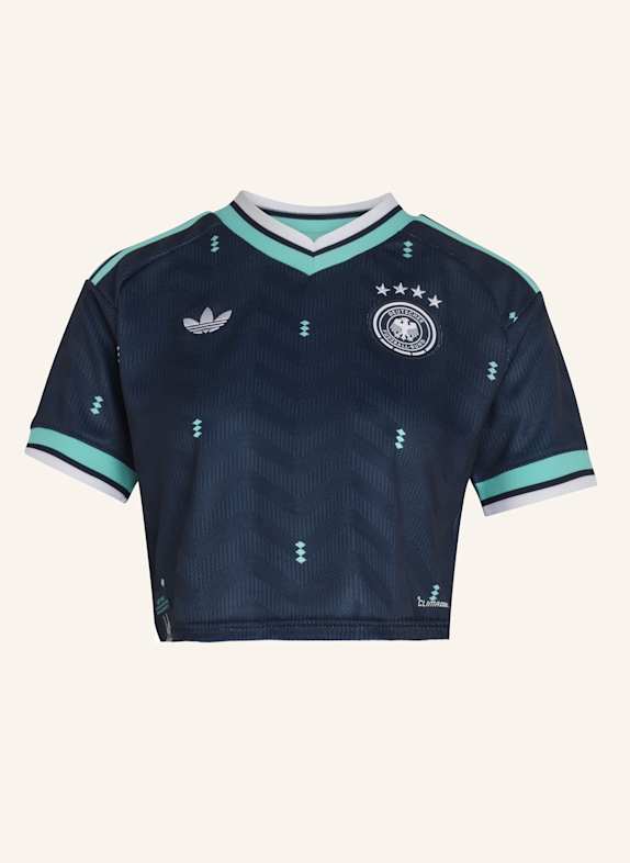 adidas DEUTSCHLAND 26 AUSWÄRTSTRIKOT, KÜRZER GESCHNITTEN BLAU