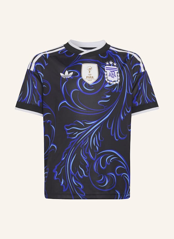 adidas ARGENTINIEN 26 KIDS AUSWÄRTSTRIKOT SCHWARZ/ BLAU