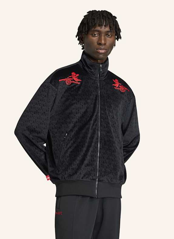 adidas ARSENAL FC PLACES+FACES TRACK TOP SCHWARZ