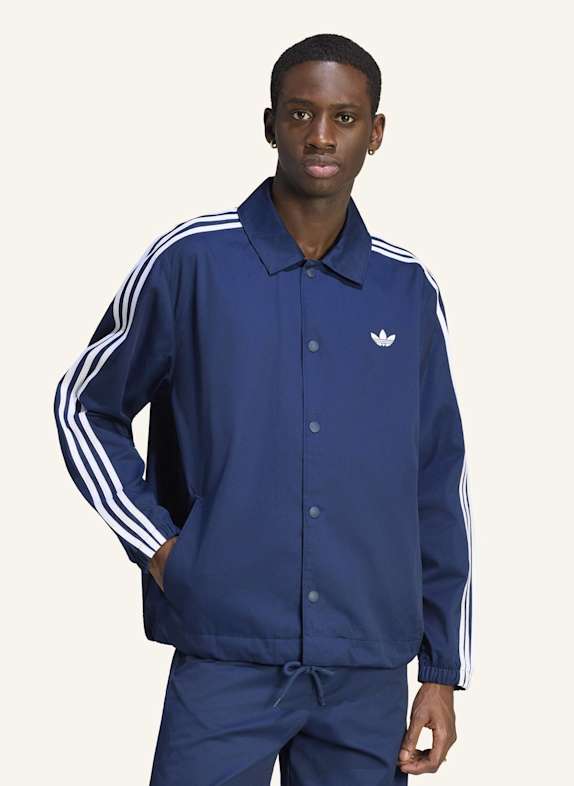 adidas Originals 3-STREIFEN COACHES JACKE BLAU