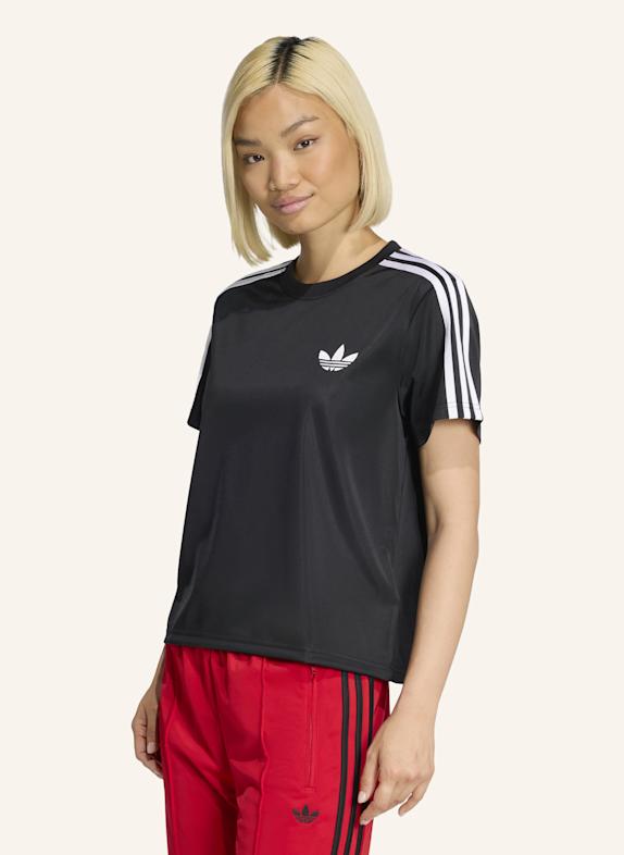 adidas Originals FIREBIRD T-SHIRT SCHWARZ/ WEISS