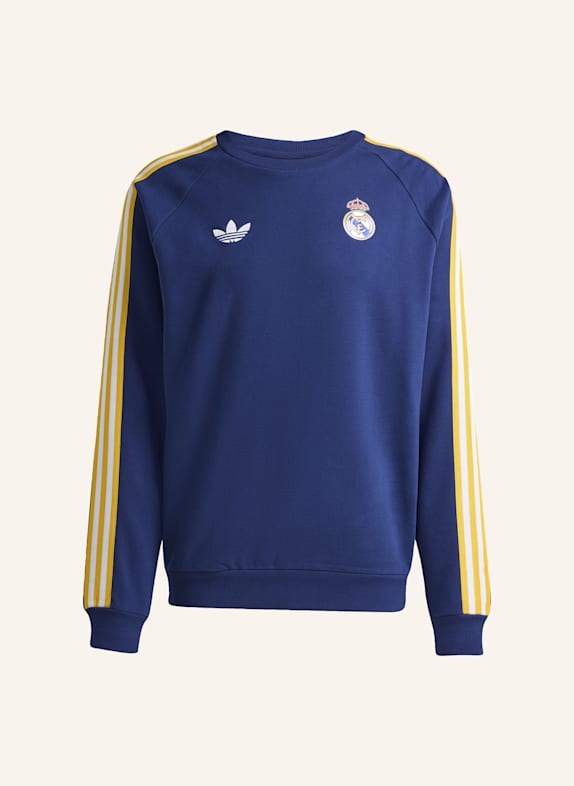 adidas REAL MADRID ORIGINALS SWEATSHIRT BLAU