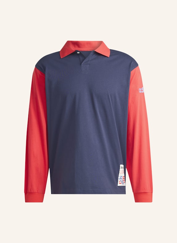adidas GRAFIK POLOSHIRT BLAU