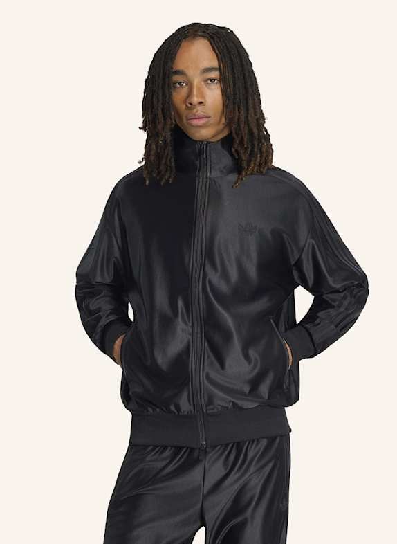 adidas Originals FIREBIRD METALLIC TRACK TOP SCHWARZ