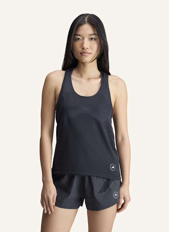 adidas by Stella McCartney ADIDAS BY STELLA MCCARTNEY LAUF-TANKTOP SCHWARZ