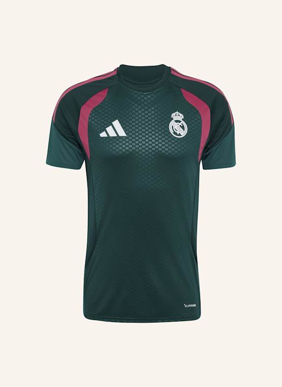 adidas REAL MADRID 26/27 TIRO 26 COMPETITION TRAININGSTRIKOT GRÜN/ ROSA