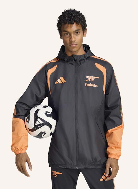adidas ARSENAL FC 26/27 TIRO ALLWETTERJACKE SCHWARZ