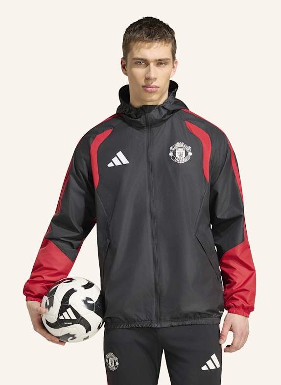 adidas MANCHESTER UNITED 26/27 TIRO ALLWETTER-JACKE SCHWARZ