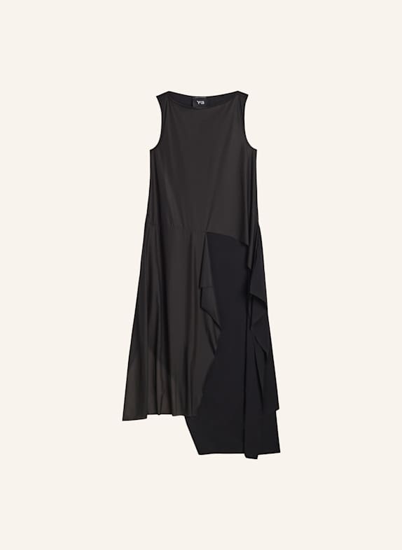 Y-3 Y-3 MESH-KLEID SCHWARZ