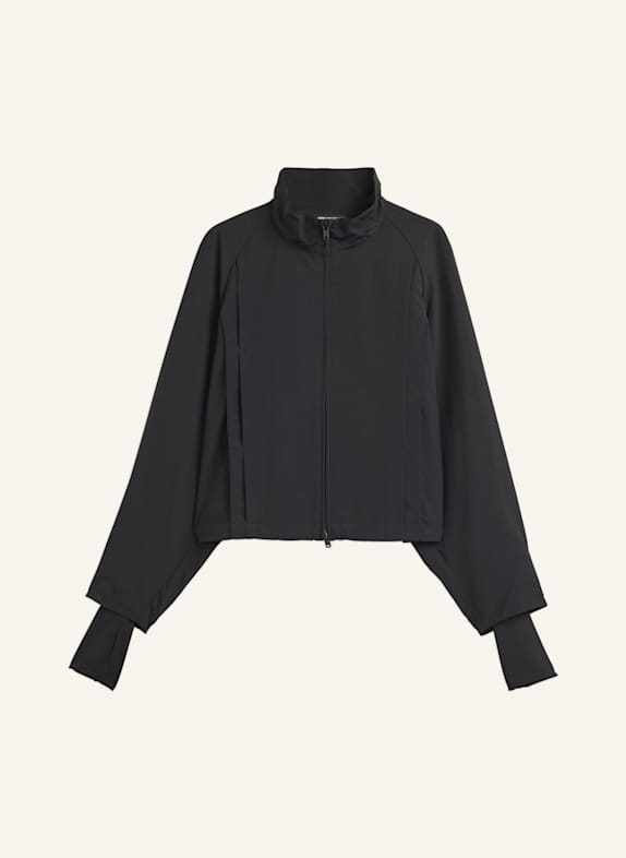 Y-3 Y-3 CROPPED NYLON JACKET SCHWARZ