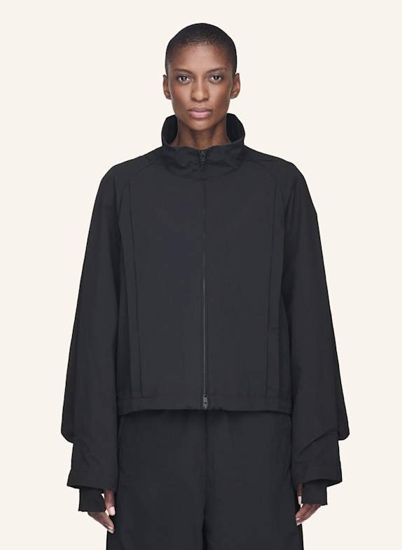 Y-3 Y-3 CROPPED NYLON JACKET SCHWARZ