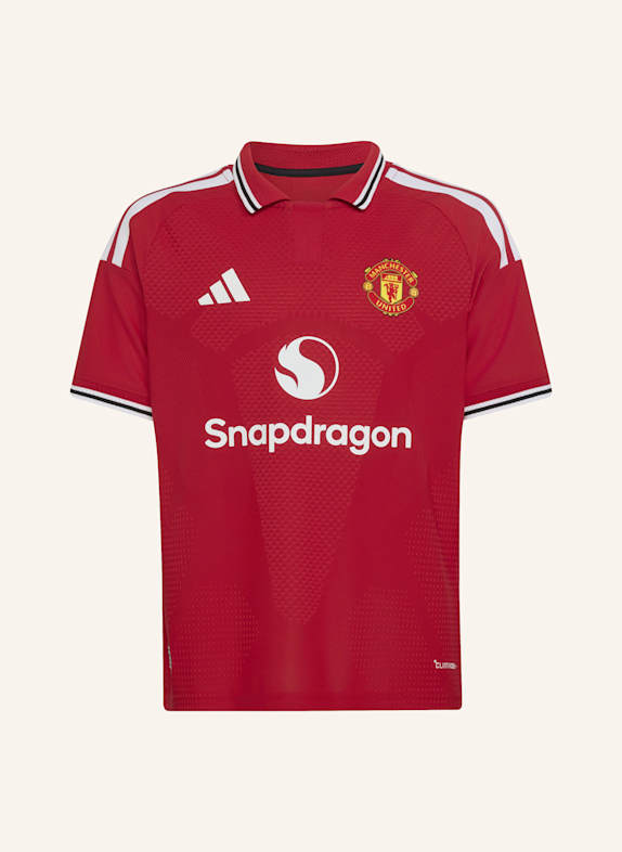 adidas MANCHESTER UNITED 26/27 KIDS AUTHENTIC HEIMTRIKOT ROT