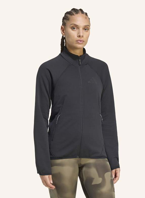adidas TERREX TERREX XPERIOR CLIMAWARM+ VENTKNIT FLEECEJACKE SCHWARZ