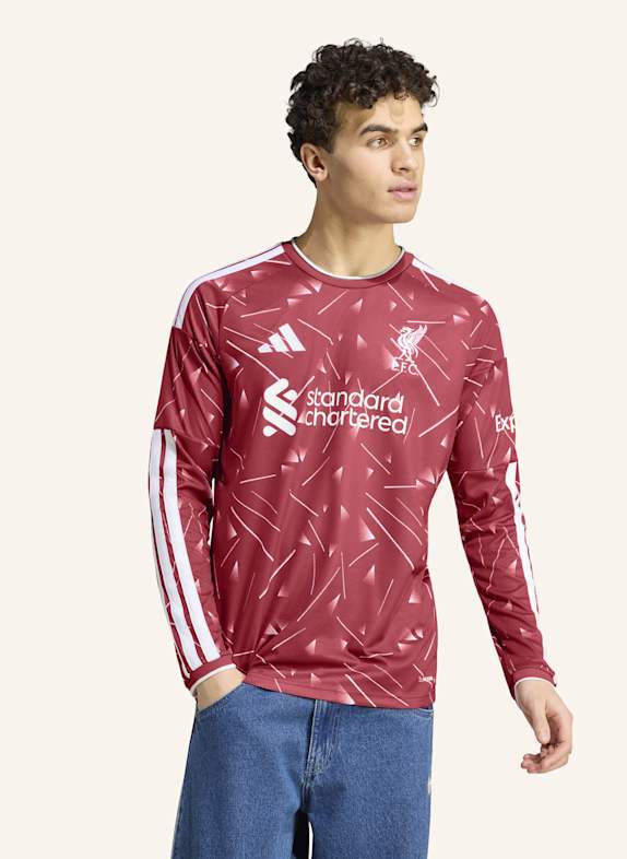 adidas FC LIVERPOOL 26/27 HEIMTRIKOT, LANGÄRMELIG ROT