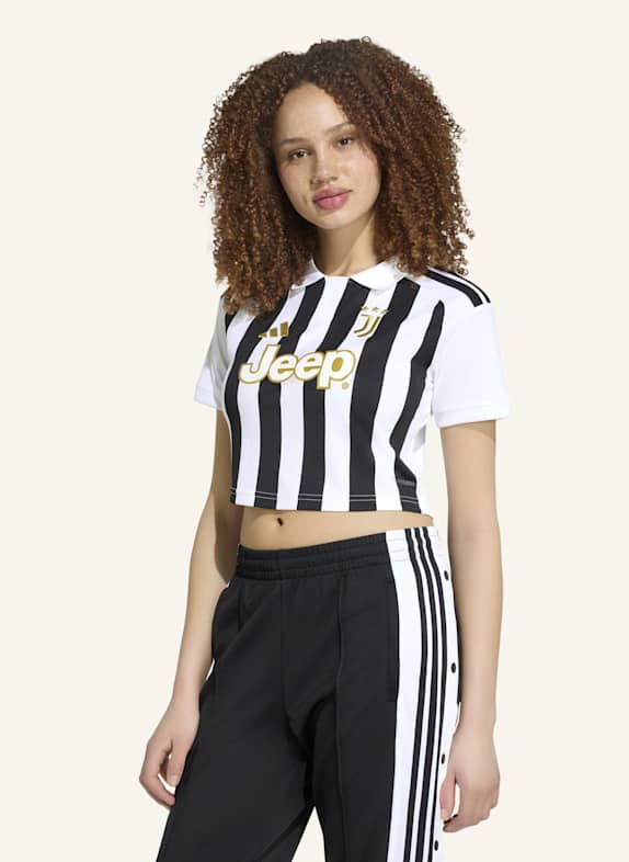 adidas JUVENTUS TURIN 26/27 HEIMTRIKOT, KÜRZER GESCHNITTEN WEISS/ SCHWARZ