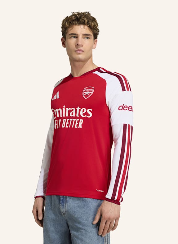 adidas FC ARSENAL 26/27 HEIMTRIKOT, LANGÄRMELIG ROT