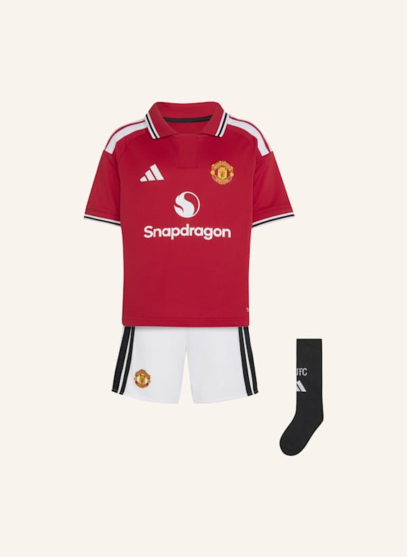 adidas MANCHESTER UNITED 26/27 KIDS HEIMAUSRÜSTUNG ROT