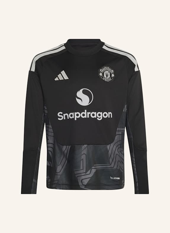 adidas MANCHESTER UNITED 26/27 KIDS TORWARTTRIKOT, LANGÄRMELIG SCHWARZ