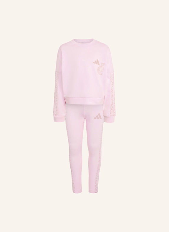 adidas SET, LEGGINGS, ANIMALPRINT PINK